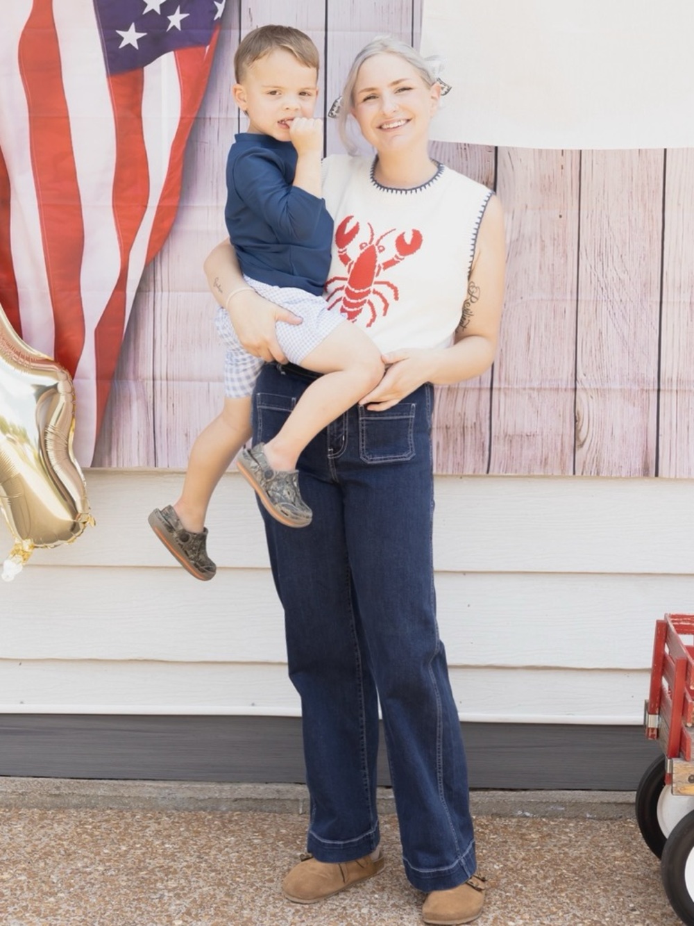 Old Navy Sky-Hi Wide Leg Jeans